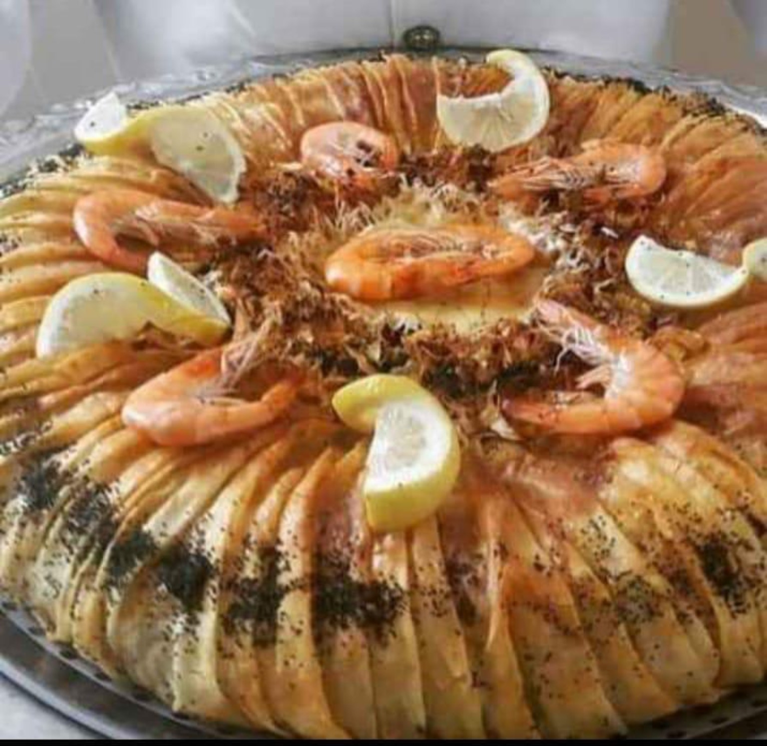 بسطيلة بثمار البحر